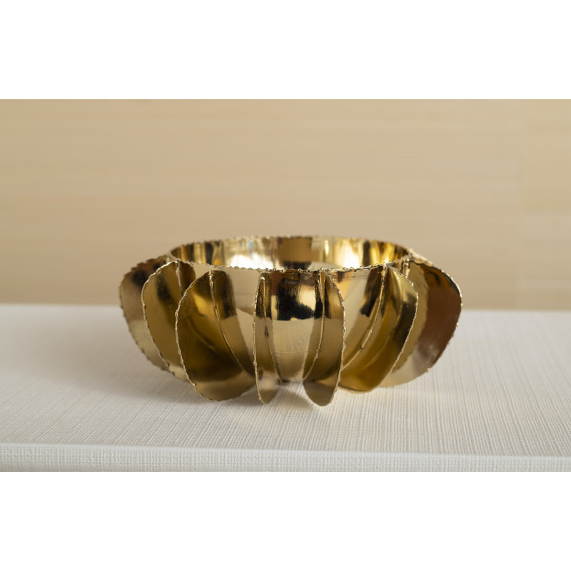 Doral Handmade Metal Decorative Bowl