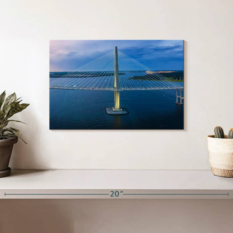 Lilie Panorama Skyway Bridge, 8" H x 12" W