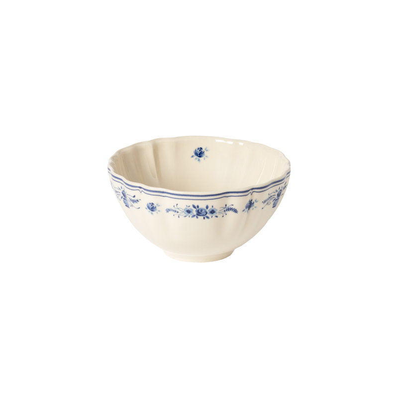 Vila Pasta Bowls, Beige/Blue