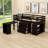 Elieser Kids Twin Loft Bed with Drawers-983571393