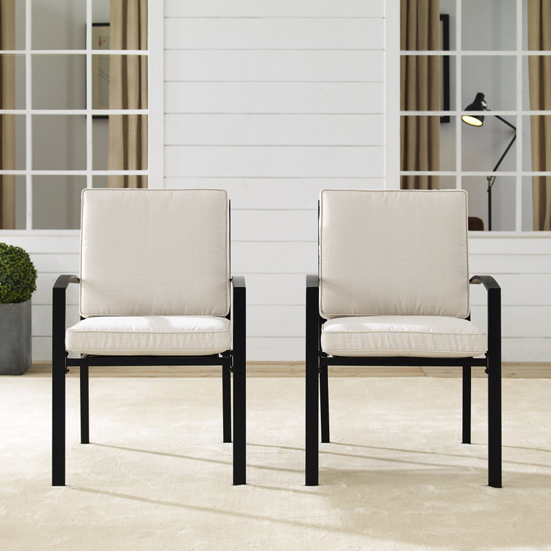 Chaise de patio avec coussin Halles, Gruau