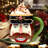 Certified International 4 Piece Holiday Magic Nutcracker 3-D Mug Set