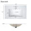 30" Rustic Bathroom Vanity With Ceramic Sink-114246832