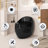 1.28 Glossy Black Egg Shape Single Flush Toilet, Multiple Glazed Surface, Easy - To Clean, 25.98 In Depth, 22 Package Width Clean Design, Quick Release Seat, 18.98 Width, 29.1 Depth-125560743