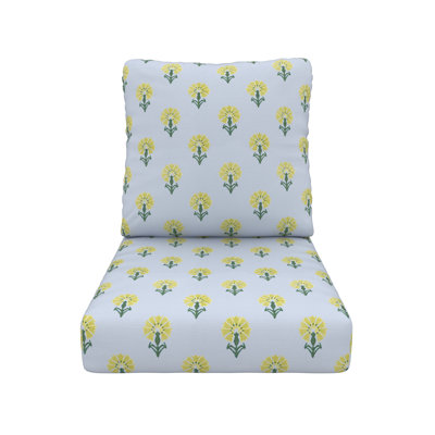 Amala Deep Seating Outdoor Sunbrella® Seat/Back Cushion