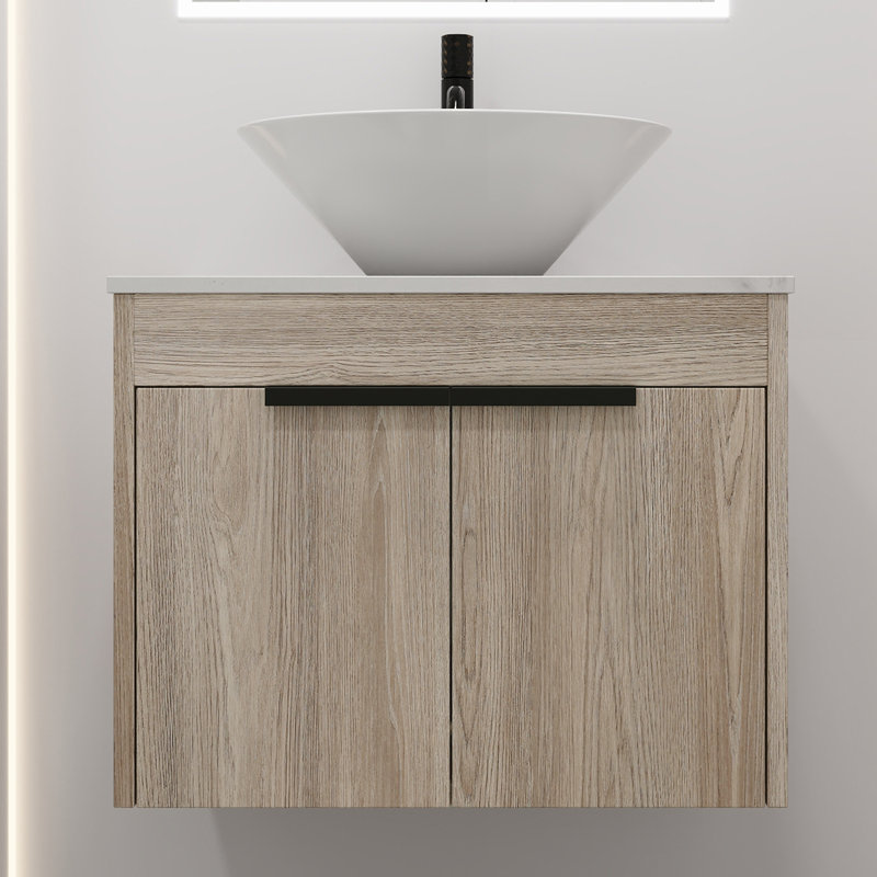 Meuble-lavabo simple avec plateau Retana 23,6 po