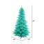 Lighted Artificial Fir Christmas Tree-1174902700