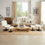 Chaise d'appoint rembourrée pivotante avec repose-pieds-2000458036