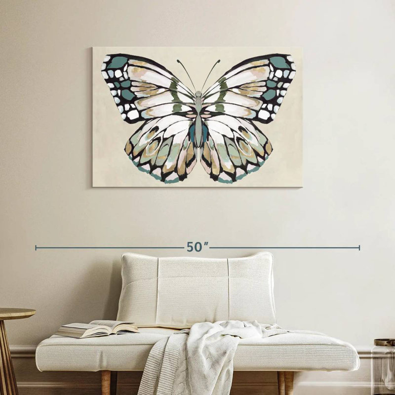 Baiser papillon Brampt II, H 26 po x l 39 po
