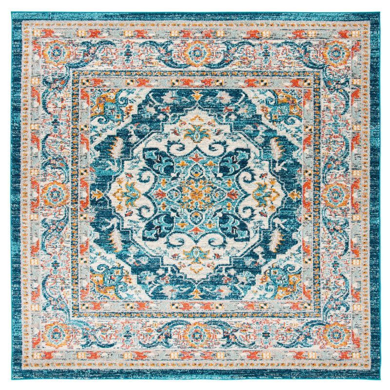 Tapis oriental Dostie 100 Performance, Carré 4 pi