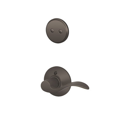 Accent Inactive Interior Lever Dummy Entry Set (Exterior Portion Sold Separately)