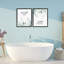 «Wash Away Your Worries Leaves», ensemble de 2 cadres flottants-1366113336-1366113339