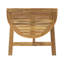 Table bistro pliante d'extérieur en bois d'acacia