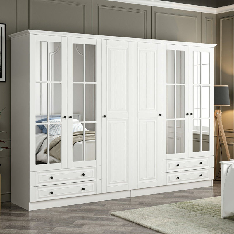 Raqual 100% MELAMINE COATED PARTICLE BOARD Wardrobe