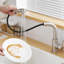 Robinet de salle de bain moderne en acier inoxydable, nickel brossé, douchette extractible pour lavabo de cuisine pivotant à 360 °