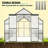Practical Greenhouse,Spacious Walk-in Garden Greenhouse