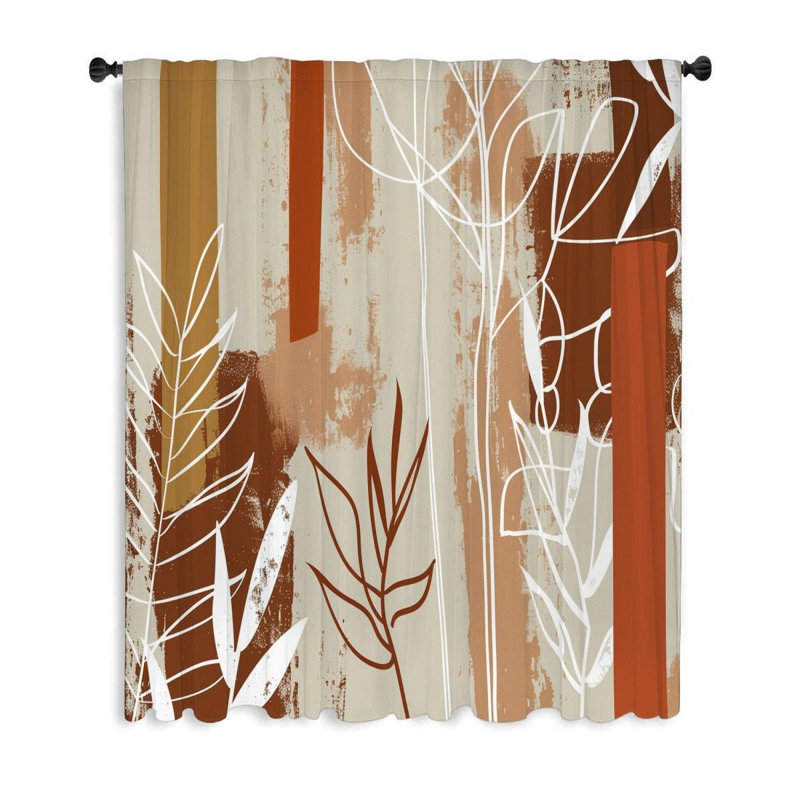 Hardner Sheer Curtain, 50" W x 84" L