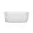 Ursula 59'' x 28'' Soaking Acrylic Bathtub-40171272
