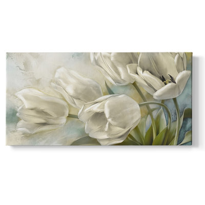 Holland Tulips II- Framed Gallery Wrapped Canvas -Ready to Hang