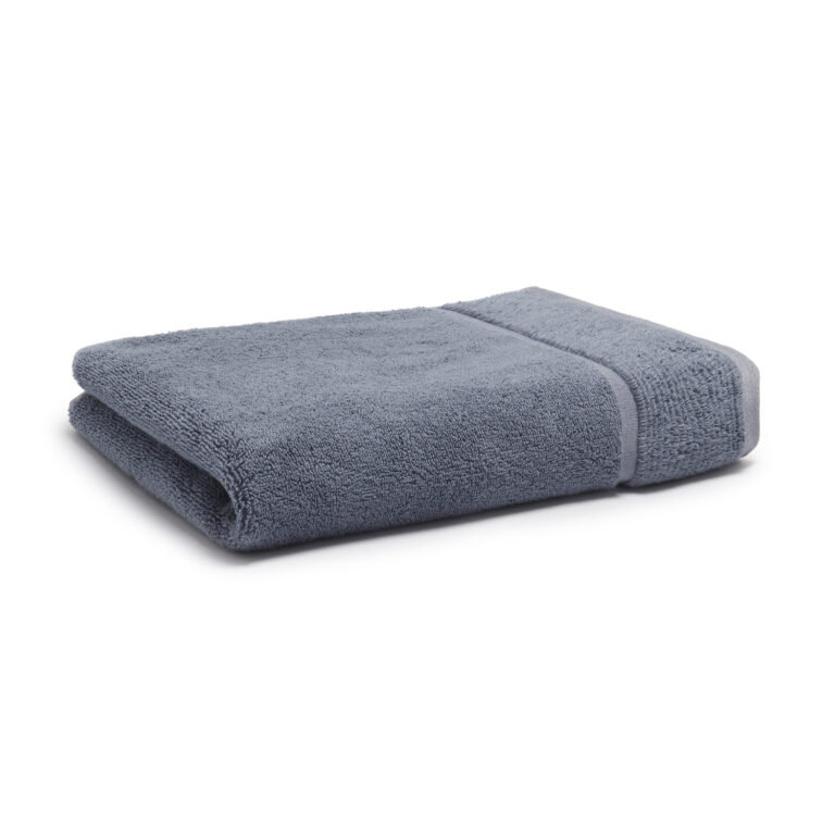 Panda Towel Organic Bamboo & Cotton, Ink, 90cm L x 50cm W