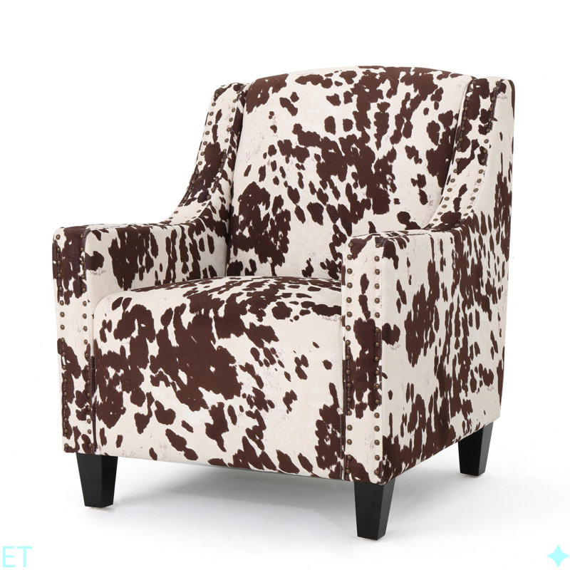Chaise d'appoint confortable avec dossier capitonné, fauteuil de chambre simple avec pieds en bois et chaises d'appoint modernes pour le salon