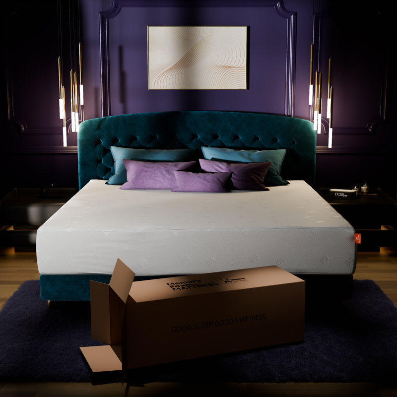 Dreamatter Urban 10" Bamboo Charcoal Foam Mattress, Queen, Queen