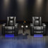 38'' Modern Upholstered Home Theater Power with Arm Compartment, USB & Type-C