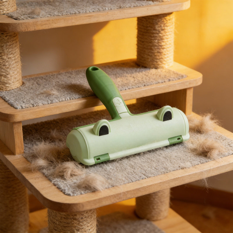 Pet Hair Remover Lint Roller, Green
