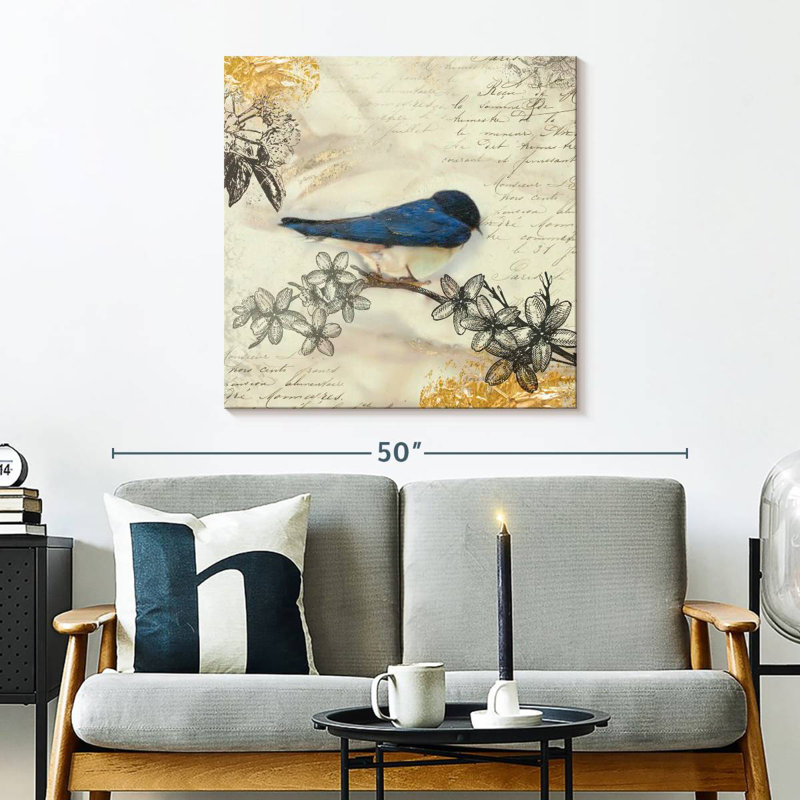 Crowle Backyard Birds II, H 30 po x l 30 po