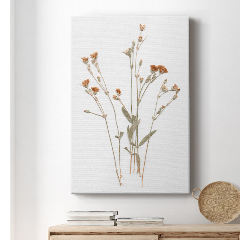 " Pressed Botanical I ", 60" H x 40" W x  1.5" D