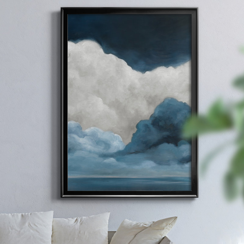 Nature's Drama I par J Paul - Reproduction d'art sur toile encadrée, Noir, H 30,5 po x l 42,5 po x P 1,5 po