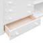 Lit superposé en bois massif avec 6 tiroirs et fond portatif - lit simple sur roulettes amovibles-421049835-421049832
