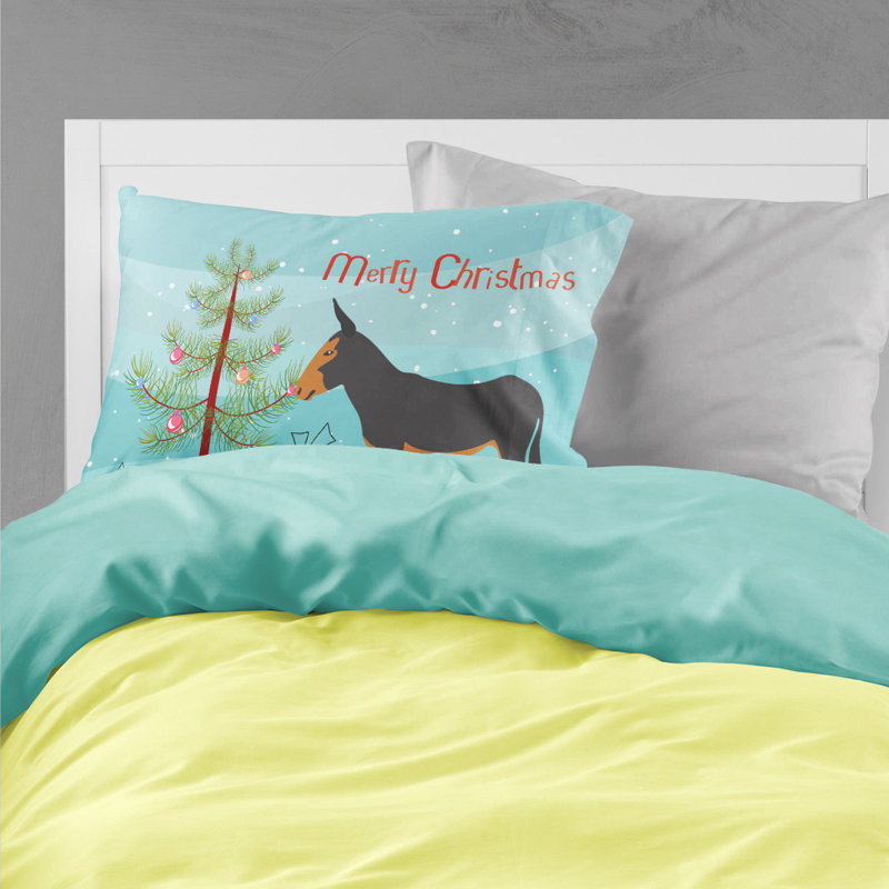 Taie d’oreiller de noël donkey