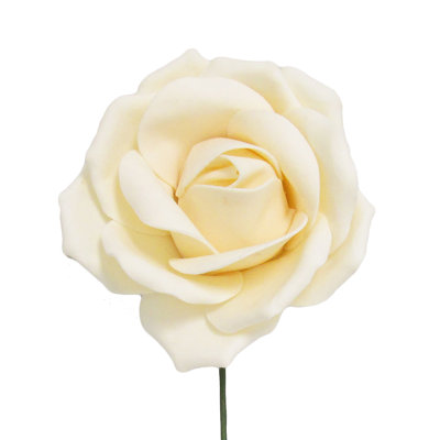 Grande tige rose en mousse