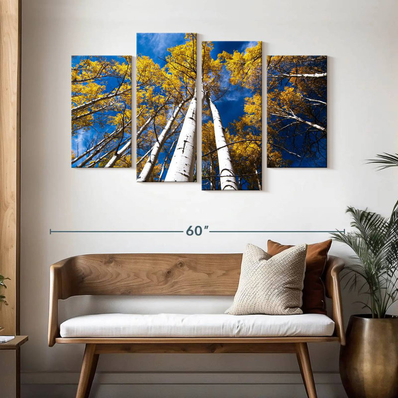 Harnek High Autumn Trees, H 32 po x l 52 po