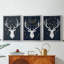 Christmas Holiday Art XLVII - Toile tendue avec châssis sur mesure - 3 pièces-1550007098-1550007099