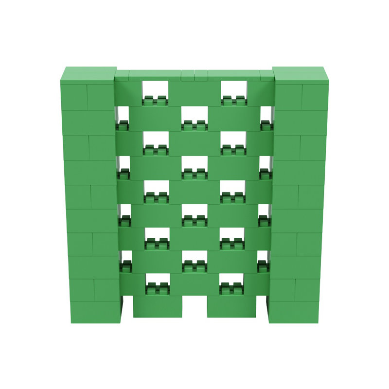 Ensemble mural Everblock, Vert, H 60 po x l 60 po x P 12 po
