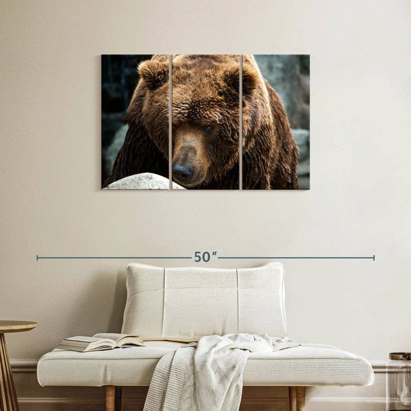 Brampt Kamchatka Brown Bear, 24" H x 38" W