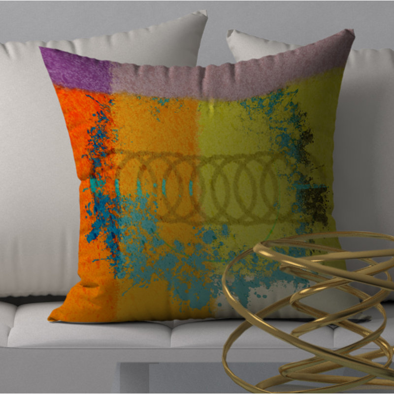  Housse et insert de coussin carré Breezy, H 18 po x l 18 po