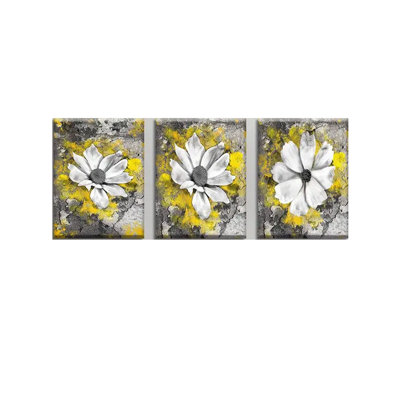 3 Piece Wrapped Canvas Wall Art