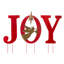 Piquet de Noël en métal avec lumières DEL Joy 