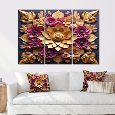Balen - lot d'art mural lotus