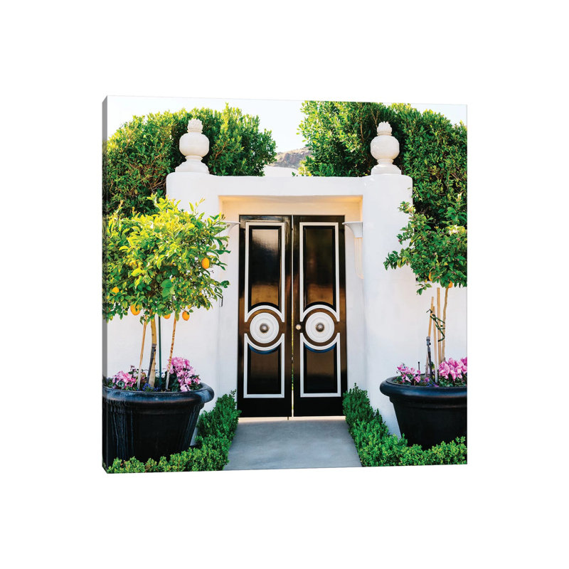 Palm Springs Door by Bethany Young - Print on Canvas, 66.04cm H x 66.04cm W x 3.81cm D, Wrapped Canvas