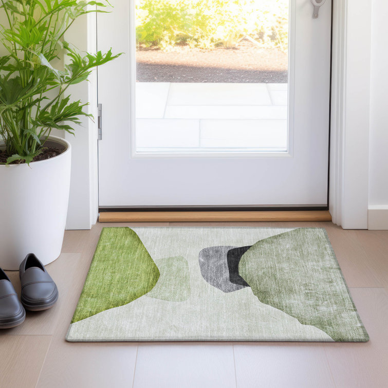 Meilani Abstract Machine Woven Polyester Rug 