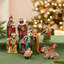 Kurt Adler 8 Pouces Résine Nativity Set De 9 Pièces
