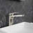 Single-Hole Single-handle Bathroom Faucet with Drain Assembly-87497597