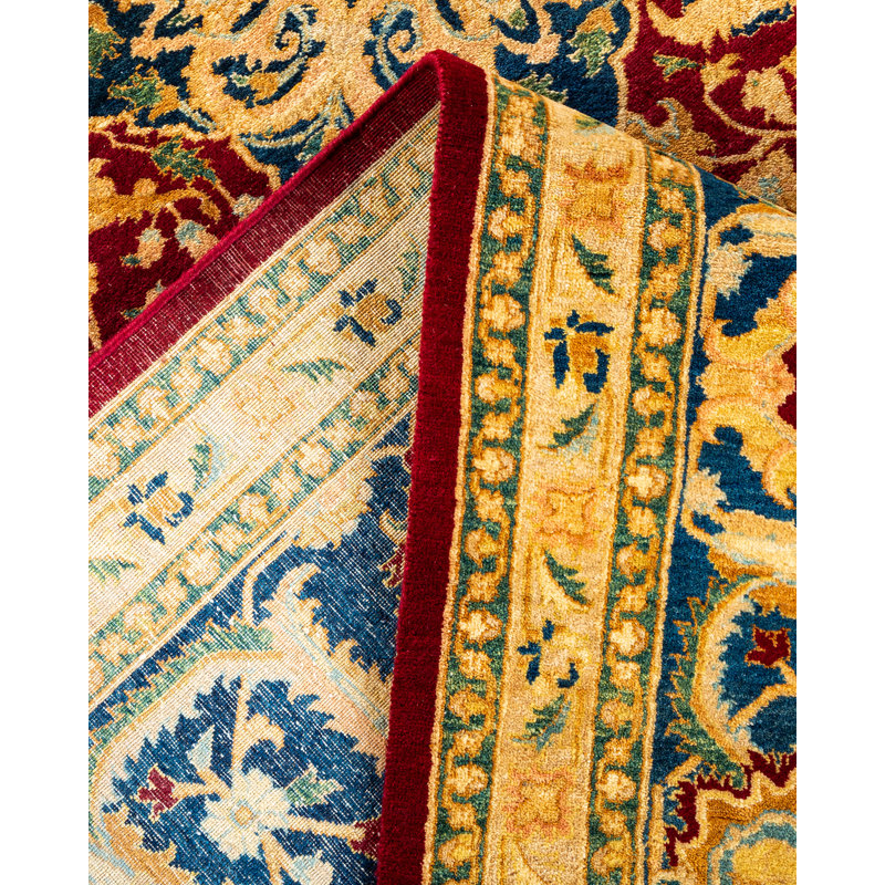 Classic One-of-a-Kind 9' 2" X 11' 10" Hand Knotted Area Rug