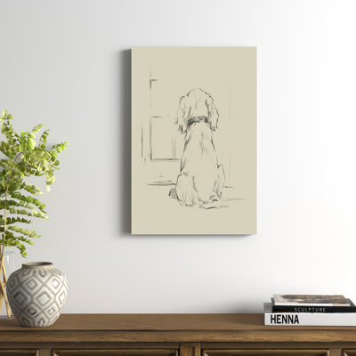 «Waiting for Master I», reproduction d'art sur toile
