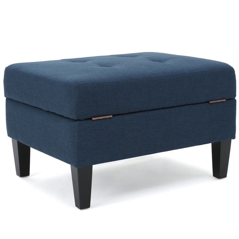 Waffle Stitch Navy Blue Storage For Home Decor Contemporary In Featuring And, Navy Blue