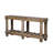 Vintage Style Entryway Table, Fir Wood, 6 Reinforced Legs, 4.5" Thick Desktop, Metal Embellishments, Hallway, Living Room, Storage Shelf Solid Strong Tabletop, Decorative Rivets, Space - Saving-307476327